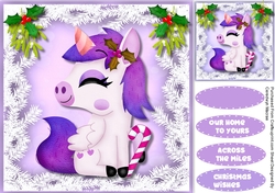 Lulac Christmas Unicorn