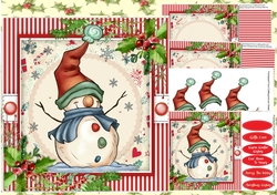 8x8 Mini Ki , The Cool Snowman