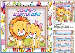 Lion Pals Birthday