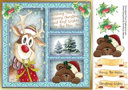 Reindeers Christmas Message
