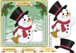 Snowman in the Snow