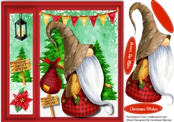 Christmas Travelling Gnome