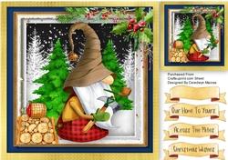 Lumberjack Gnome with Pipe