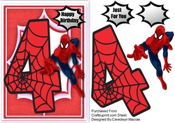Spidermans 4th Birthday