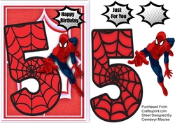 Spidermans 5th Birthday