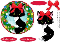 Gorgeous Christmas Kitty 3