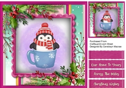 Cute Penguin in a Mug