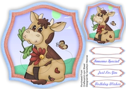 Cute Corky Cow