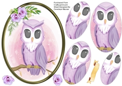 Owl on a Branch , Pyramid