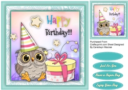 Owls Hapy birthday