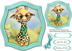 Giraffe in Spectacles