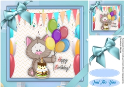 Bears Birthday Balloons