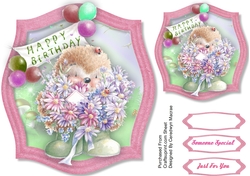 Hedgehogs Birthday Bouquet