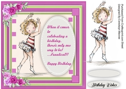 Strike a Pose Birthday Girl
