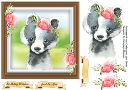 Beautiful Baby Badger