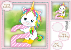 Unicorns 2nd Birthday