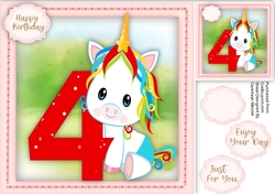 Unicorns 4th Birthday