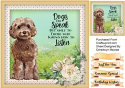 A Mans Best Friend 5, Brown Cockapoo