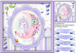 Unicorn on the Moon