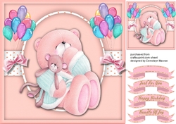 Baby Ted in Pink 