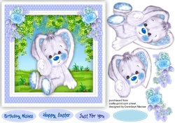 Beautiful Floppy Ears,Blue