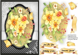 Beautiful A5 ,Daffodil Bliss
