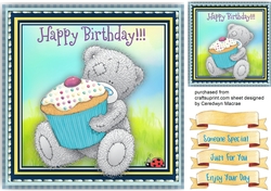 Cupcake Teddy