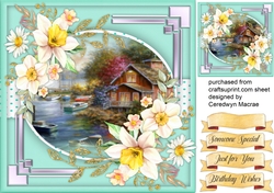 Beaurtiful Daffodils and Lagoon 