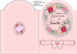 Print and Fold ,Friends and Roses
