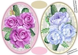 2, Beautiful Rose Toppers 2