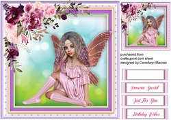 Beautiful Fairy and Flower 2