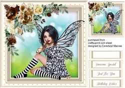 Beautiful Fairy and Flower 3