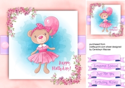 Bear with Balloons