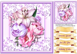 Beautiful Lilys and Peonys
