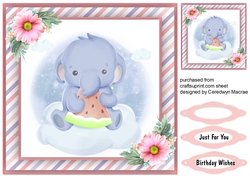 Baby Ellieon a Cloud