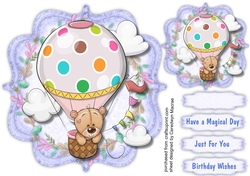 Bear Flying High