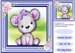 Cute Teddy Lilac
