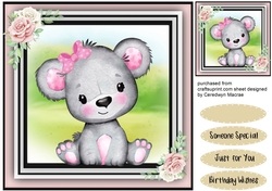 Cute Teddy Pink