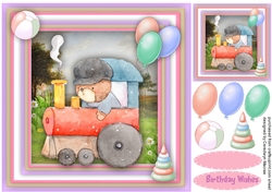 Bears Birthday Train
