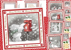 4, Card fronta , Teds Christmas + 2 incerts