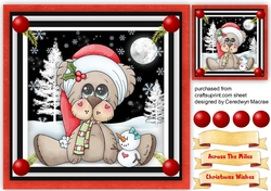 Bears Christmas Hat