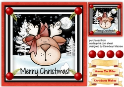 Mooses Merry Christmas