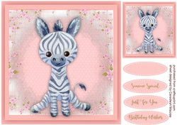 Cute Little Zebra