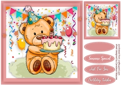 Teddys Birthday Cake