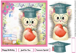 Back To School .Hedgehog