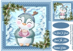 Penguin with His Cocoa