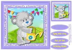 Cuddly Bears Watering Can