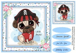 Little Pirate Pug