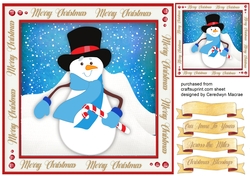 Snowman in Top Hat 1