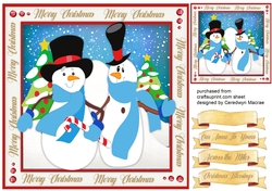 Snowman in Top Hat 4